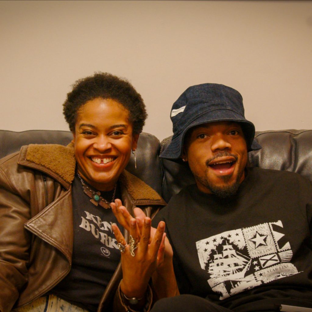 Ayana Contreras with Chance The Rapper